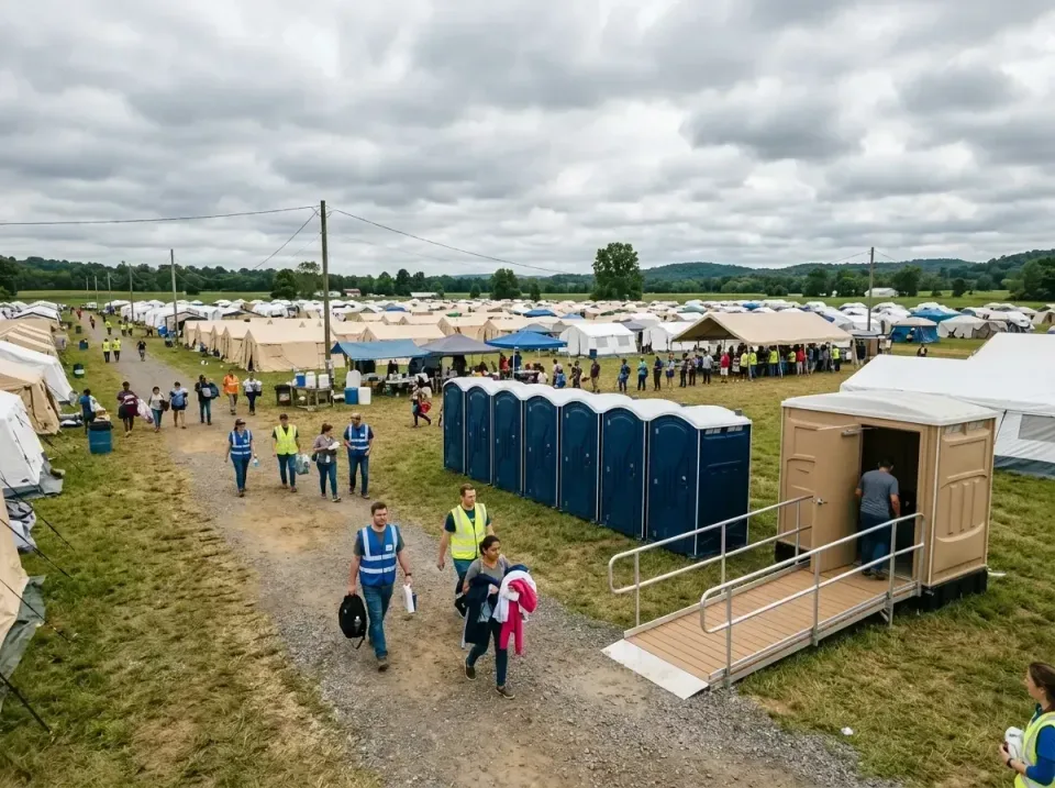 disaster-relief-camp-restrooms-010 — frequently asked questions, Dumpster & Portable Bathrooms Rental in Richmond Heights, MO